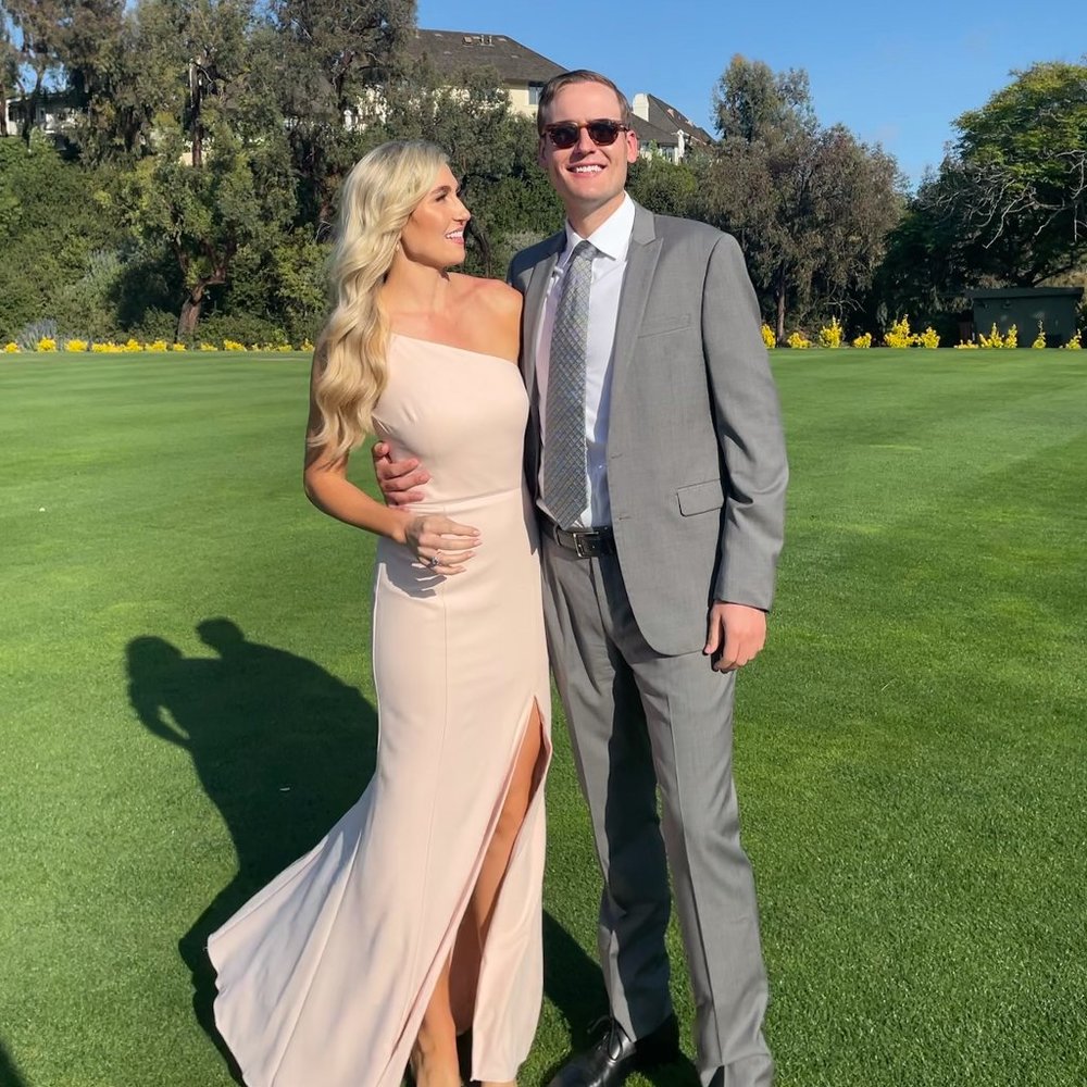 AMSALE Sloan Dress in Blush